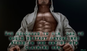 Silhouette Of A Strong Fighter